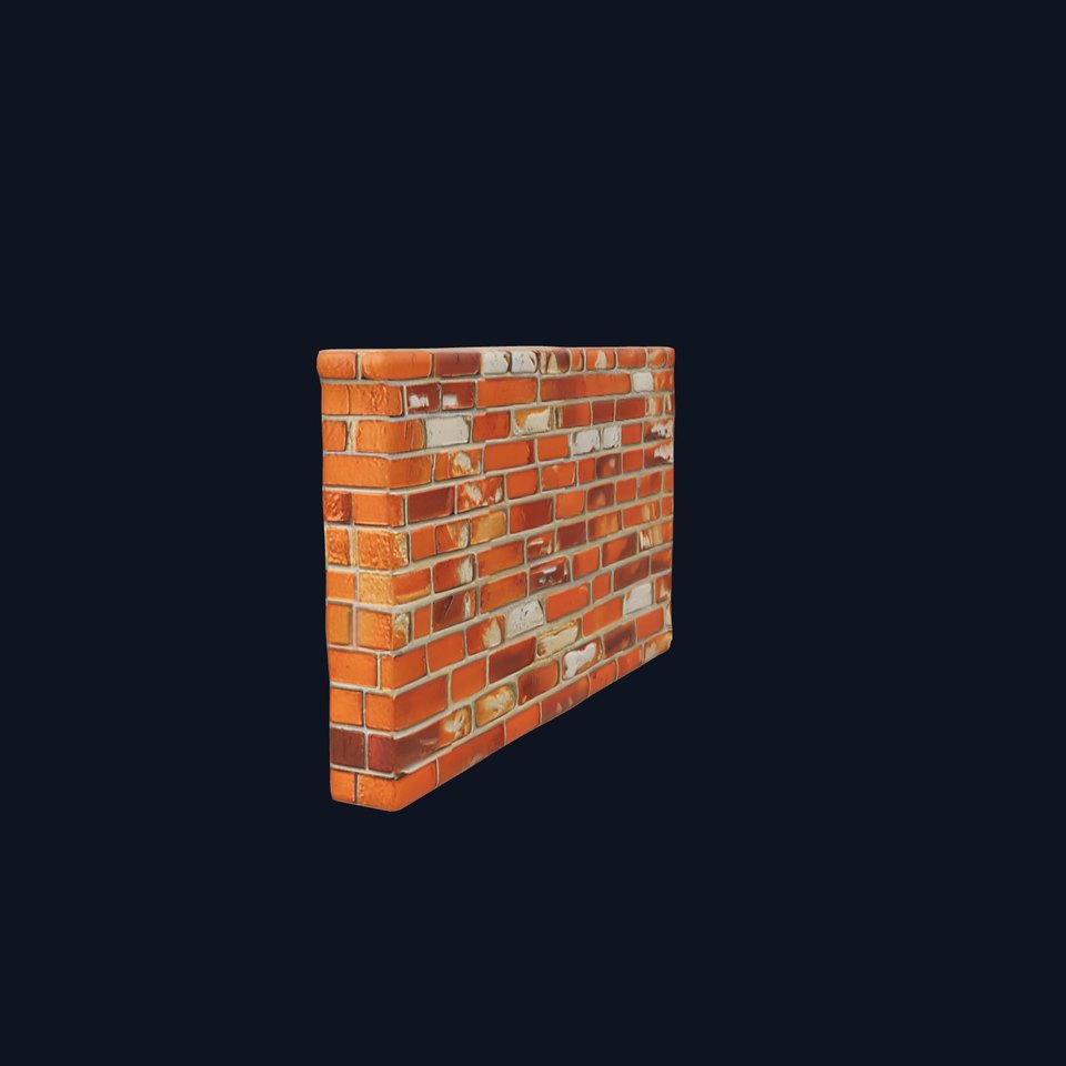 Red Brick Wall model pack